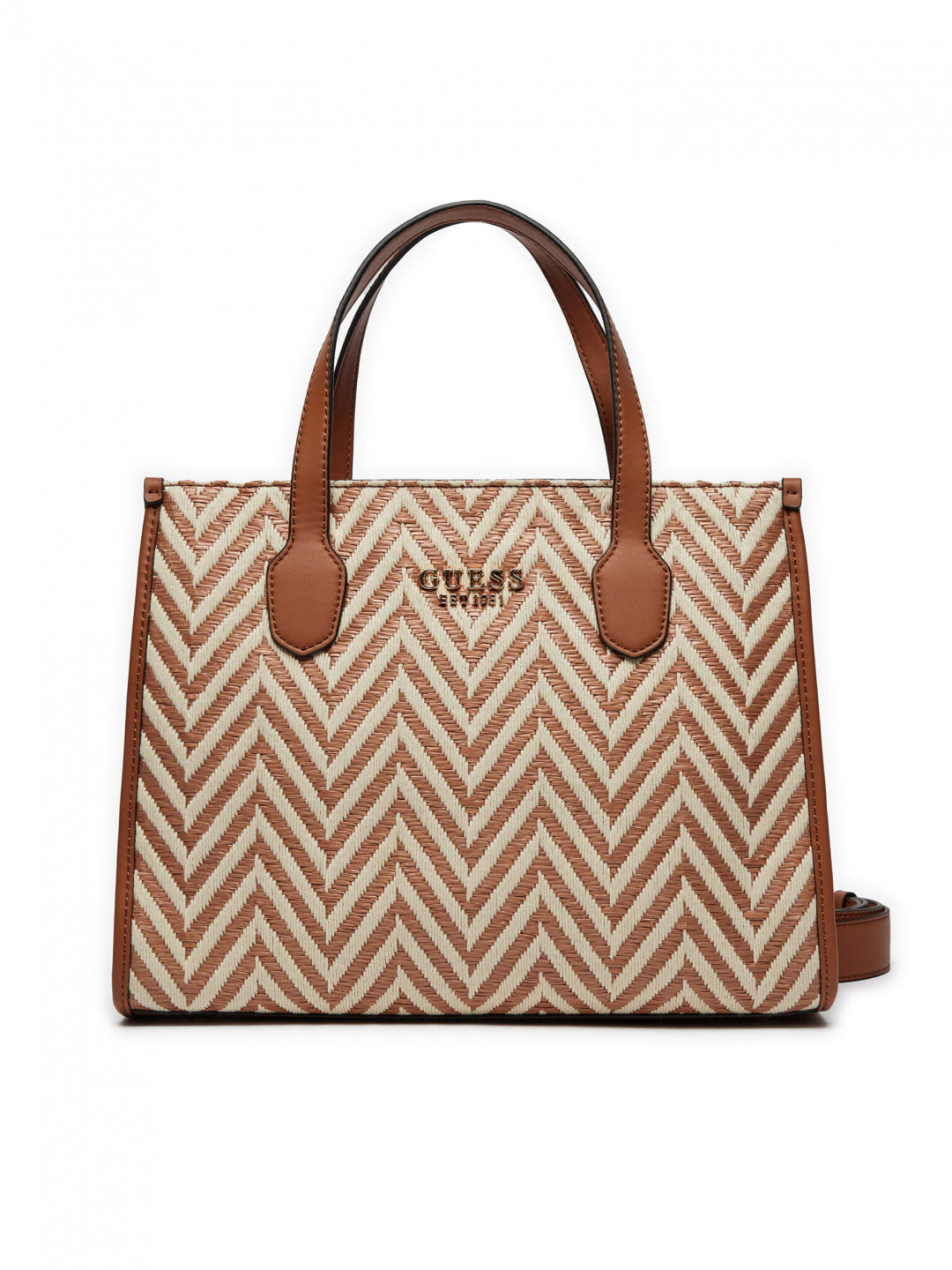 Guess Kabelka Silvana HWCV86 65220 Hnědá